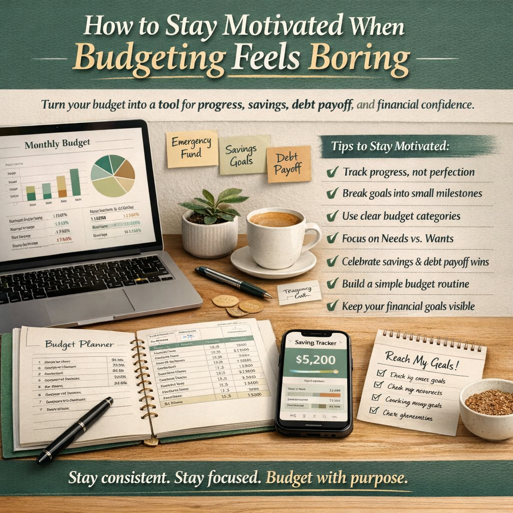 How to Stay Motivated When Budgeting Feels Boring