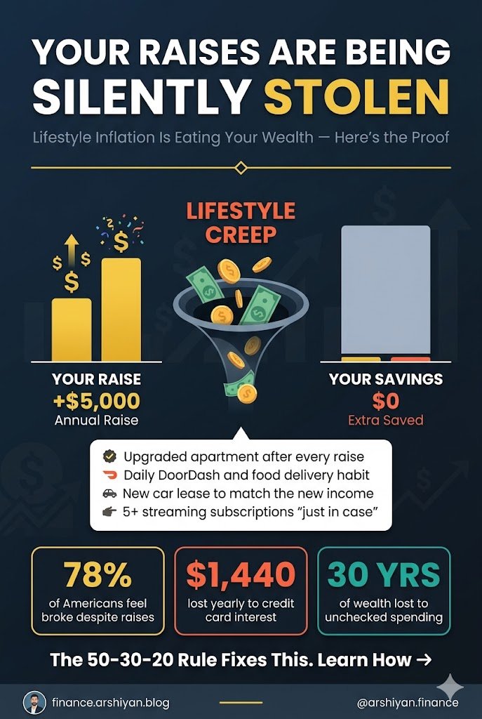 Letting Lifestyle Inflation Eat Your Raises 