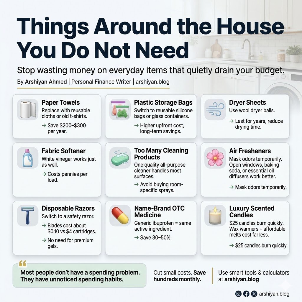 Things Around the House You Do Not Need
